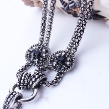 New Fashion Hot Selling Resin Pendant Necklace Elephant Vintage Jewlery Wholesale Price XL5591