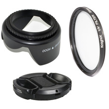 52 58 62 67 77 mm Flower Lens Hood UV Filter Lens Cap For Sony Pentax Nikon Canon EOS 400D 550D 500D 600D 1100D DSLR X