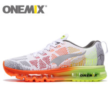 Onemix Free Men Women Air Running Shoes for men air brand 2016 women sport Sneaker Breathable mesh athletic outdoor chusion shoe