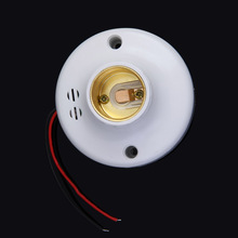 E27 Base Bulb Lamp Screw Socket Sound Voice Light Control Holder Switch  CLSL