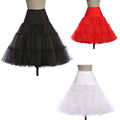 New Skirt Silps rockabilly Tutu Petticoat Crinoline Underskirt Ball fluffy pettiskirt Princess for Wedding Bridal Vintage