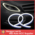 2 x 45cm led car light Headlight Flexible strip Daytime Running Light Turn Signal lamp Angel