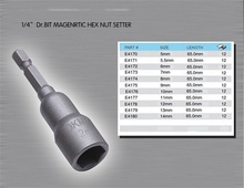 Setter Magnetic Nut Driver Bit Universal 1 4 Hex Shank Power DIY Tool Screw New