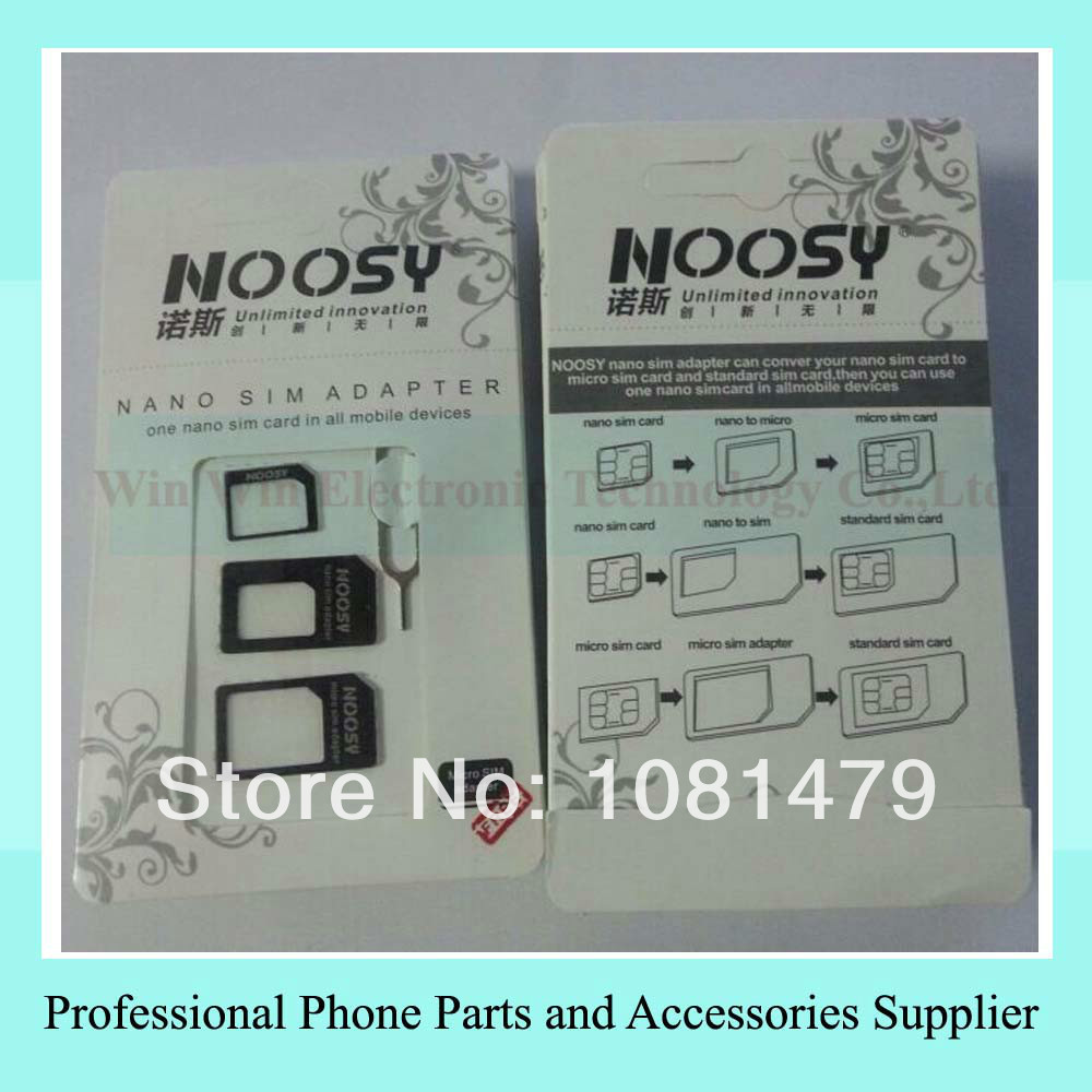   Noosy Nano Sim   Iphone 5 4 1 Samsung       - Sim 