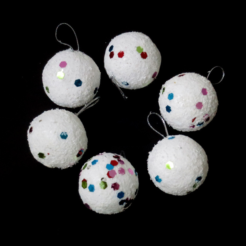 6 pcs colorful christmas balls christmas decoration 6 pcs colorful christmas balls christmas decoration