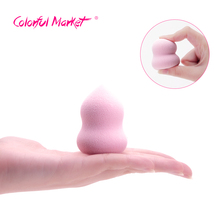 1pcs/lot Foundation Makeup Sponge Blender Blending Cosmetic Puff Powder Foundation Beauty Smooth Sponge 14 colors to choose