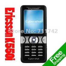 Original Sony Ericsson k550 mobile phone unlocked k550i cell phones bluetooth mp3 player 2 color free ship