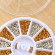 Glitter DIY Decoration Supplies Rhinestones Boxed Ball Beads 3D Nail Art Sticker Nail Design Wheel Telephones Accessories Tools