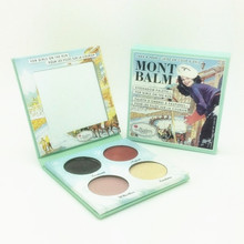 2015 Brand New The Balm Story Makeup Cosmetics 4 Colors MONT BALM Eyeshadow Palette Thebalm Matte