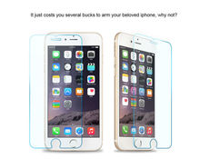 Front Explosion Proof Covering 0.33mm Thin 2.5D 9H Tempered Glass Screen Protector For iPhone 6 4.7 Protective Film Anti-shatter