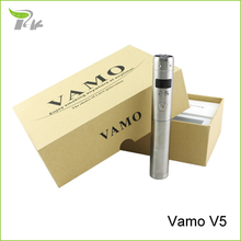 Stainless Steel Vamo V5 Electronic E Cigarette kits Variable Voltage 18350 18650 Battery E cigarettes Mechanical