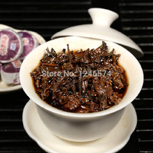 50pcs Spring Glutinous tea Rice Flavor Green Premium Compressed Mini Puer Tea Weight Loss Menghai Famous