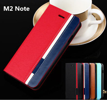 Business & Fashion TOP Quality Stand for Meizu M2 Note Flip Leather case for meizu m2 note Case Mobile Phone Cover Mix Color