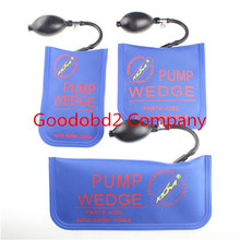 Klom bomba de la cuña Airbag nueva para aire Universal Wedge herramientas del cerrajero traban escogen el sistema puerta abrelatas de la cerradura 3 unids