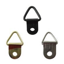 100pcs Big size Photo Hook triangle D-Ring Hanging Picture oil Painting Mirror Frame Hooks Hangers