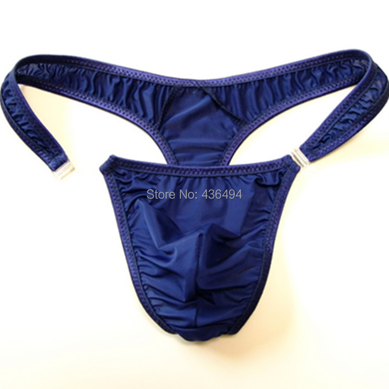 Sexy Lingerie Ice Silk Gay Underwear Jockstrap Sexy Men Underwear