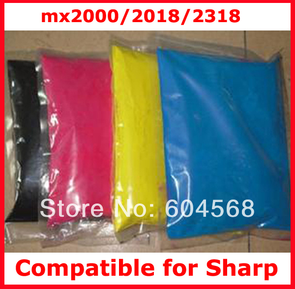 Фотография High quality color toner powder compatible for Sharp mx2018/2318/2018 Free shipping