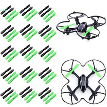 60pcs 2-Blade Black Green CW CCW Propellers Props for Hubsan X4 H107L H107C H107D Quadcopter 66