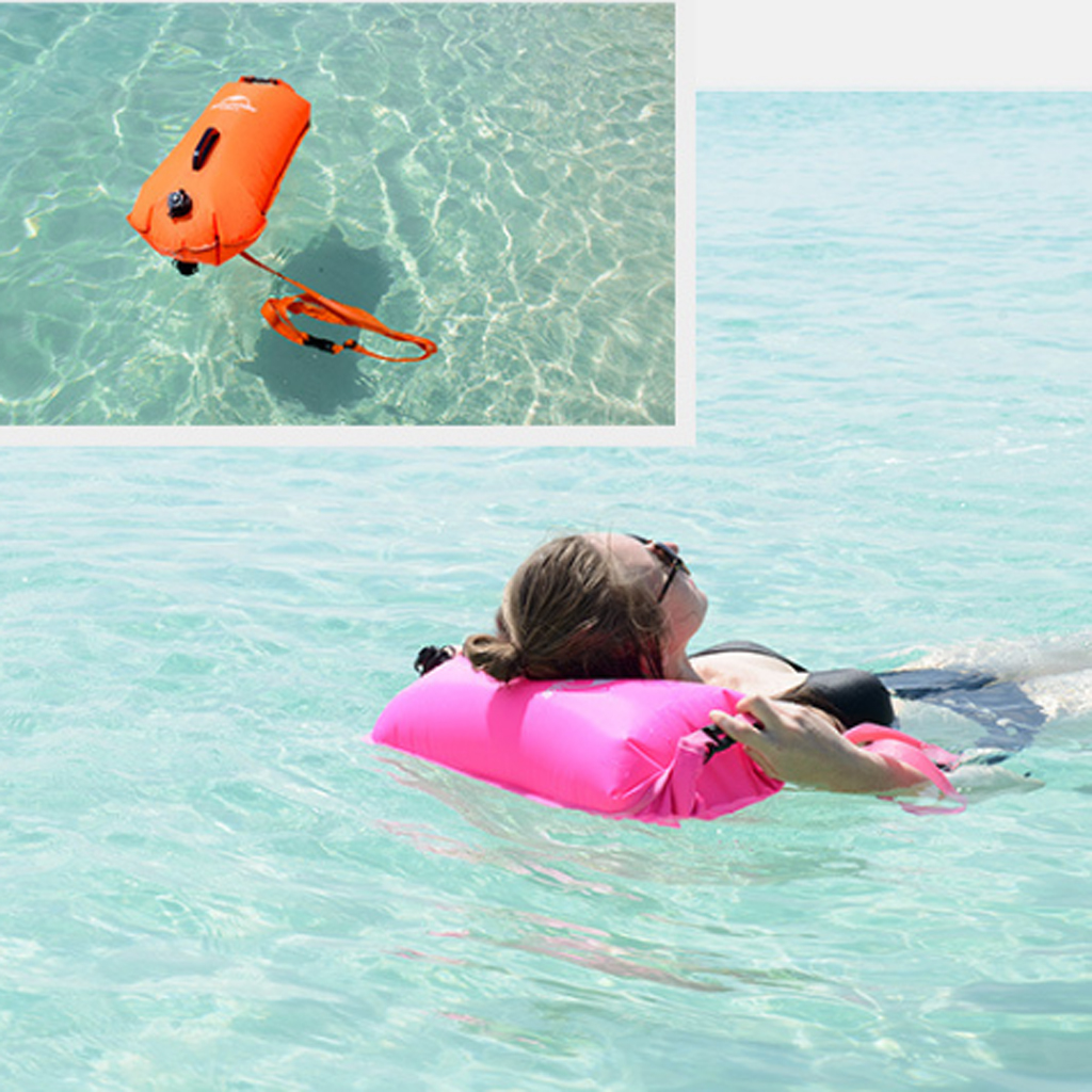 1Pcs Inflatable Swimming Buoy Tow Float Air Bag Waist Belt ReplacemenR*bp
