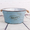 2017 Newborn Bucket Baby Posing Tub Brand Photo Prop Vintage Infant Iron Box Bowl Baby Seats