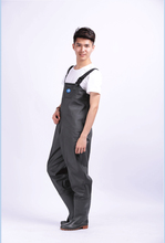 New Fishing Rain Pants Man Breathable Chest Waders Waterproof Thickening 0.65mm Car Washing Clothes Hunting Rubber Material