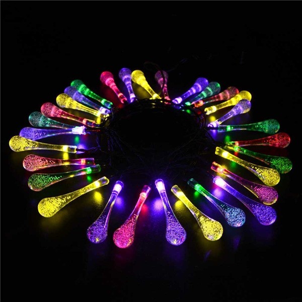 Solar Christmas Lights 19.7ft 6m 30 LED  (6)
