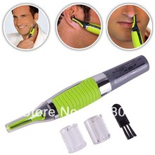 hot Personal Face Care Stainless Steel Nose Hair Trimmer Removal Clipper Shaver w LED light for