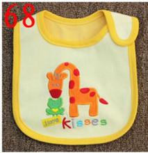 Baby Bibs Cotton Bandana Bibs Infant Babador Saliva Bavoir Towel baberos bebes Babadores Newborn Baby Girls Boys 2pcs/lot xwd68