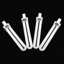 4PCS 365nm U Shape UV Lamp For Nails Light Bulbs Tube Replacement Suitable for 9W 36W