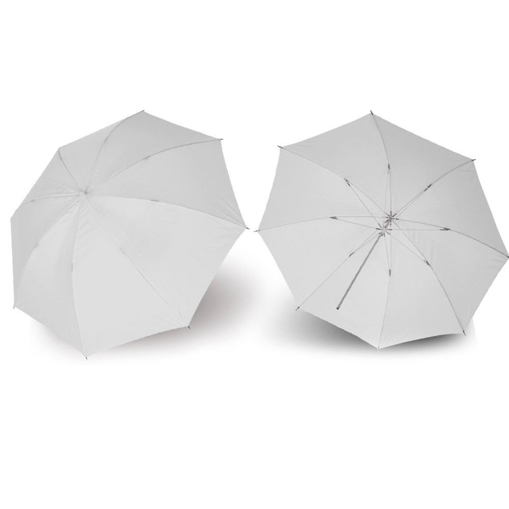 Es Srock 40in / 103 см студия флэш прозрачный белый мягкий зонтик подходит для всех вспышки студии
