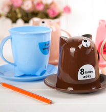 Creative home daily necessities small animal cup coffee cup quality gift package