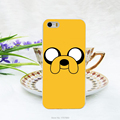 1pcs lot Adventure Time Jake the dog hard white Case for iphone 5 5s 4 4g