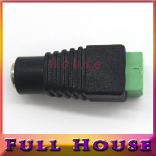 1pcs 5 5x2 5mm Female Mark Polarity DC Power Jack Connector Plug Adapter For 5050 3528