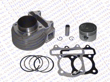 Performance 47MM Cylinder Piston Ring Gasket Big Bore Kit GY6 80CC 72ML Jonway Jmstar Yiying Wangye Sunny Scooter Parts