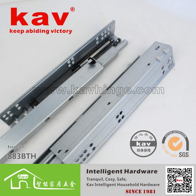 40CM (16") full extension aluminum slide rails 88BTHin Slides from