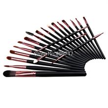 Pro 20Pcs Makeup Brushes White and Golden Colors Set Powder Foundation Eyeshadow Eyeliner Lip Brush Tool