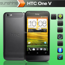 Original HTC One V T320e Mobile Phone 3 7 Cell Phones 5MP Camera NFC GPS WCDMA