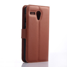 High Quality Luxury Leather Flip Case for Lenovo A606 Smartphone Wallet Stand Cover With Card Holder