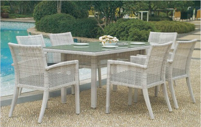 Compra jardín juego de comedor online al por mayor de China, Mayoristas