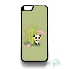 Fit for iPhone 4 4s 5 5s 5c se 6 6s 7 plus ipod touch 4/5/6 back skins cellphone case cover CUTE PANDA BEAR