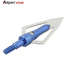 12PCS lot Blue Replaceable Arrowhead Broadhead Flechas Carbono Recurve Bows Arrows Archery Arrows for Compound Recurve