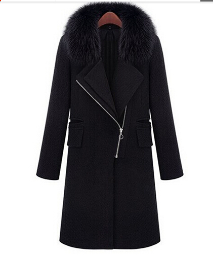 winter jacket Coat women, women&#39;s wool coats 2015, on sale plus size trench coat for woman, long ...