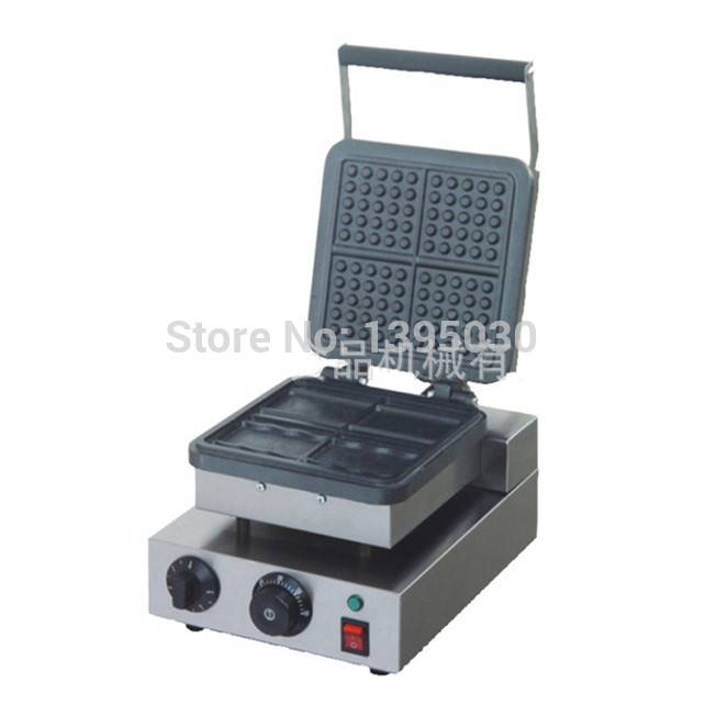 Free Shipping By DHL 1PC FY 219 Electric Waffle Maker Mould Plaid Cake Furnace Sconced Heating