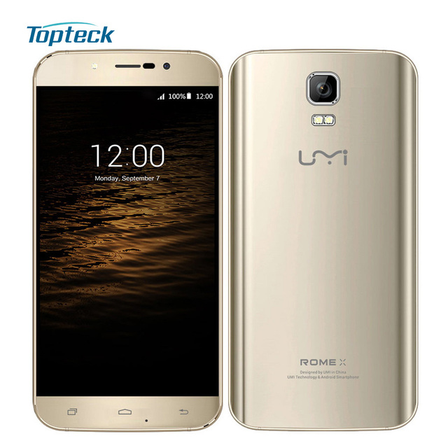 Оригинальный UMI рим X 5.5 " 1280 * 720 HD андроид 5.1 смартфон 1.3 ГГц четырехъядерных процессоров MTK6580 1 ГБ + 8 ГБ 8MP две SIM карты 2500 мАч мобильный телефон