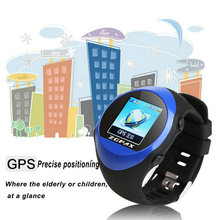 2016 New Smartwatch ZGPAX PG88 Outdoor Smart GPS Tracking Aged Kid Anti lost Travel Watch Black