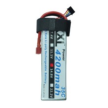 XXL High Power 4S lipo battery 14.8v 4200mAh 35C rc helicopter rc car rc boat quadcopter remote control toys Li-Polymer battey