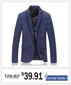 Men-Navy-Blue-Plaid-Blazers-Suits-2015-Cotton-Slim-Suit-Jacket-New-Brand-High-Quality-Business