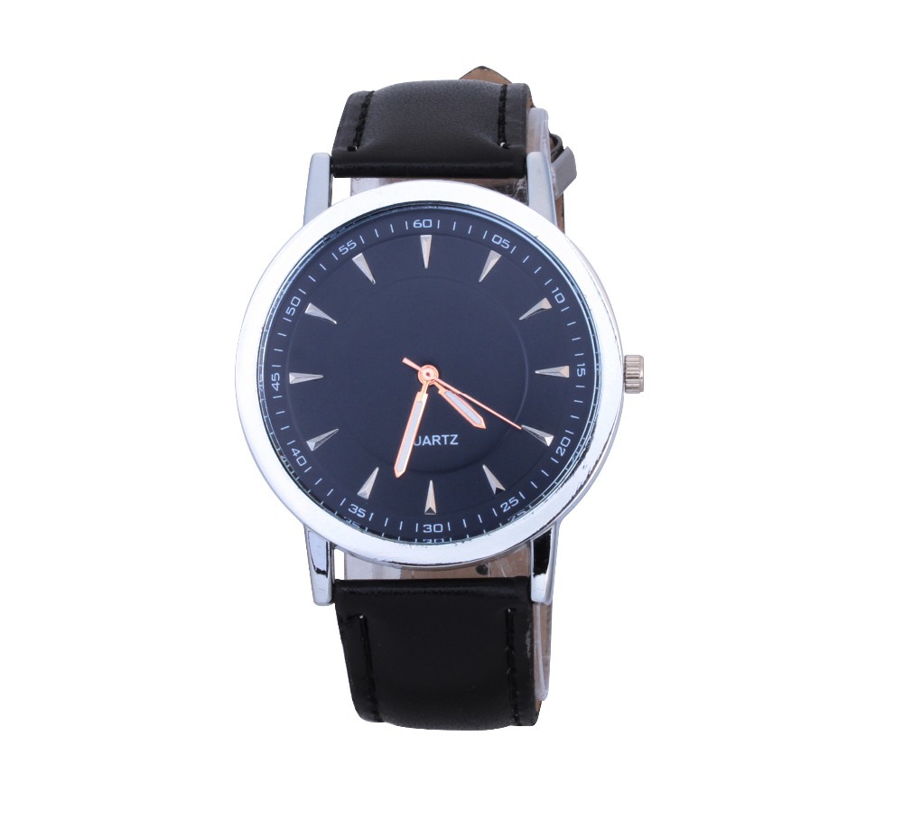 new fashion casual watches men luxury brand leather strap quartz watch Ultra thin Men s