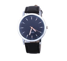 Nueva moda Casual relojes para hombres, marca de lujo de cuero correa de reloj de cuarzo, Ultra delgado hombres de relojes ocasionales libera el envío