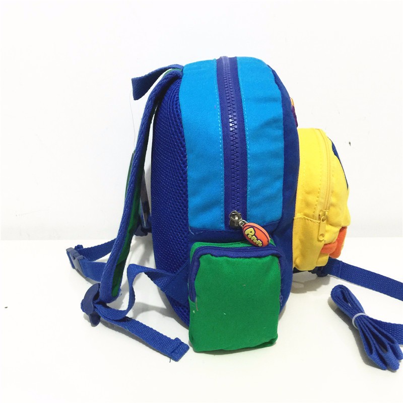 Pororo School Bags Cartoon Pororo Little Penguin Bag Plush Backpack Anti Lost Bags Children School Bags Backpack Free Shipping (8)